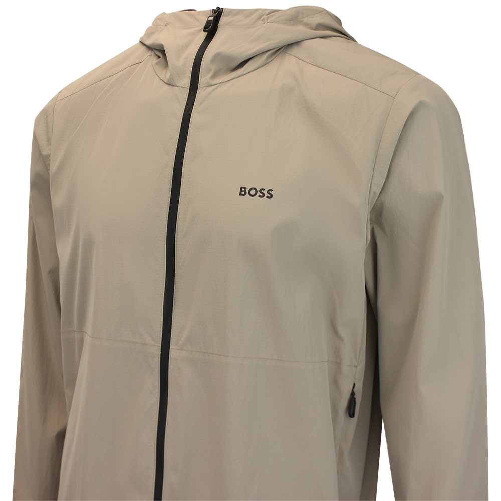 BOSS Golf Jacket - Airynix Hoodie FZ - Brindle FA26