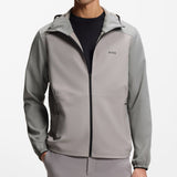 BOSS Golf Jacket - Cruiselite Hoodie - Open Grey SP26