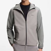 BOSS Golf Jacket - Cruiselite Hoodie - Open Grey SP26