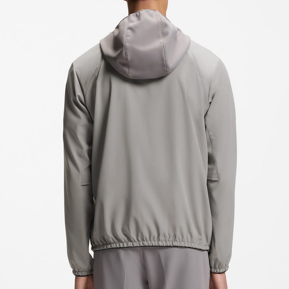 BOSS Golf Jacket - Cruiselite Hoodie - Open Grey SP26