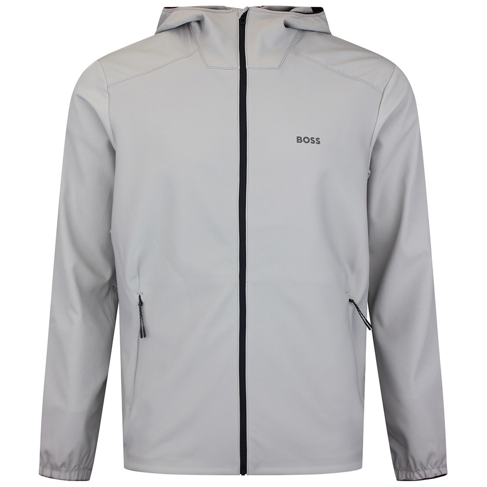 BOSS Golf Jacket - Cruiselite Hoodie - Open Grey SP26