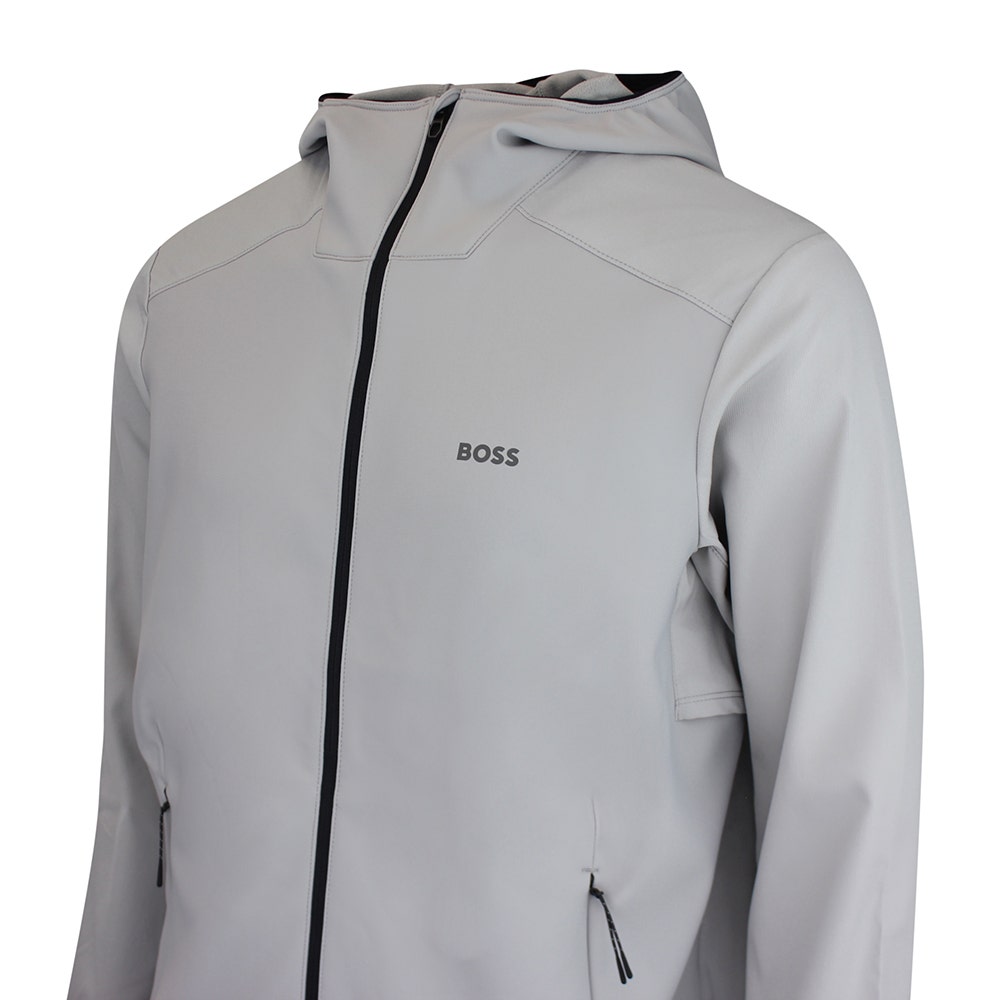 BOSS Golf Jacket - Cruiselite Hoodie - Open Grey SP26