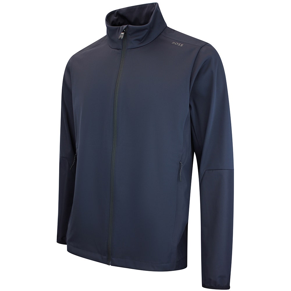 BOSS Golf Jacket - GOC Rank FZ Slim Fit - Dark Navy WI26