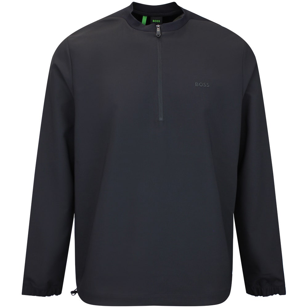 BOSS Golf Jacket - GOC Swing QZ - Black FA26