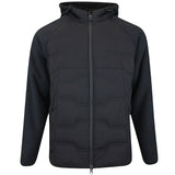 BOSS Golf Jacket - Hole19 Sherpa Hoodie - Black WI25