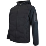 BOSS Golf Jacket - Hole19 Sherpa Hoodie - Black WI25
