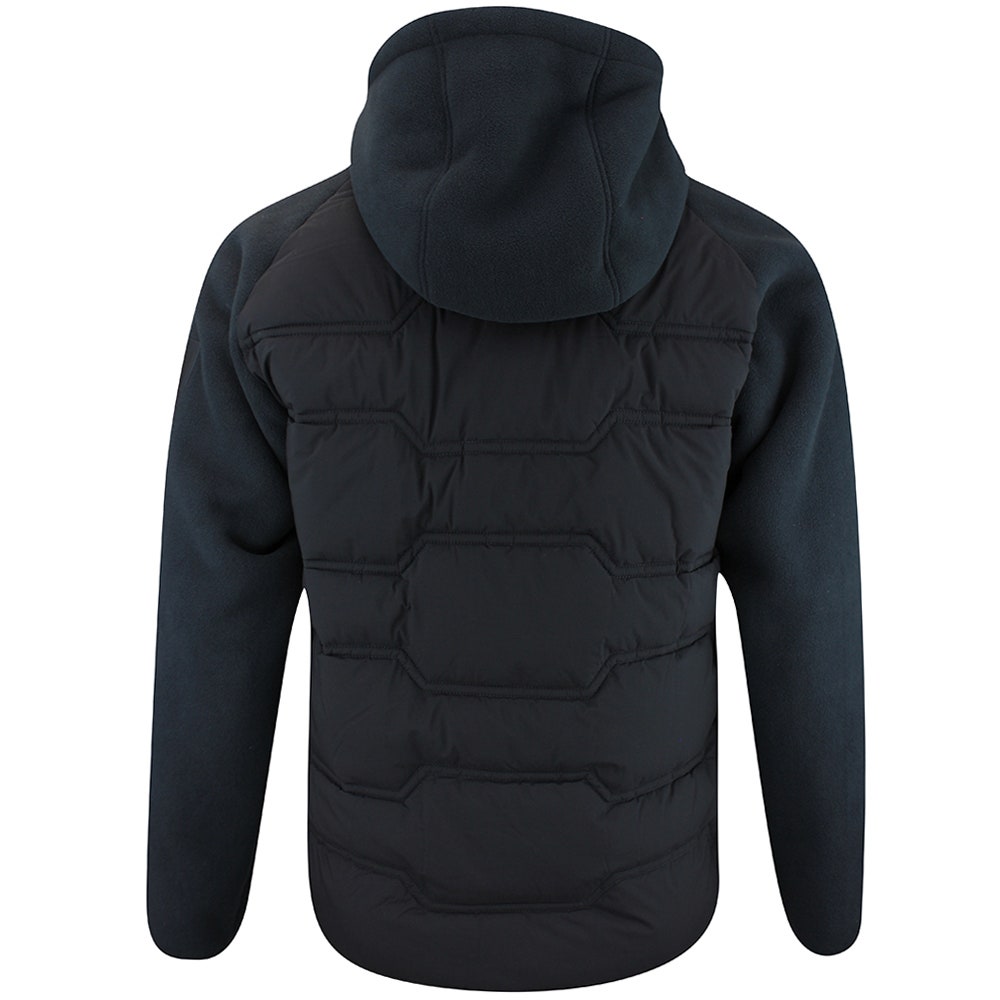 BOSS Golf Jacket - Hole19 Sherpa Hoodie - Black WI25