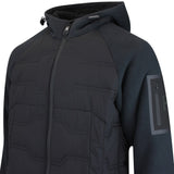BOSS Golf Jacket - Hole19 Sherpa Hoodie - Black WI25