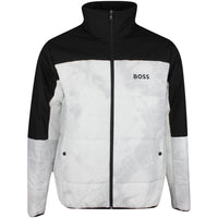BOSS Golf Jacket - J_Hamar 4 Quilted - White WI24