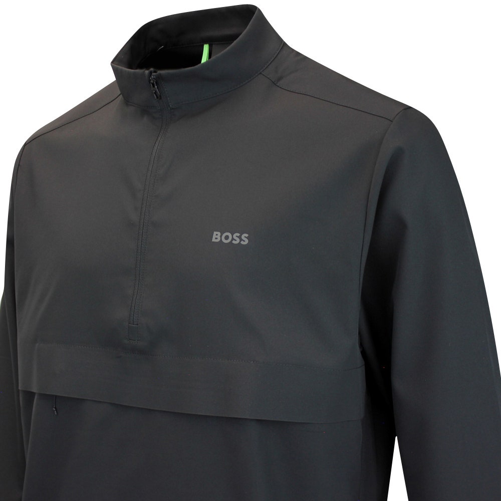 BOSS Golf Jacket - L_CruiseLite QZ - Black FA25