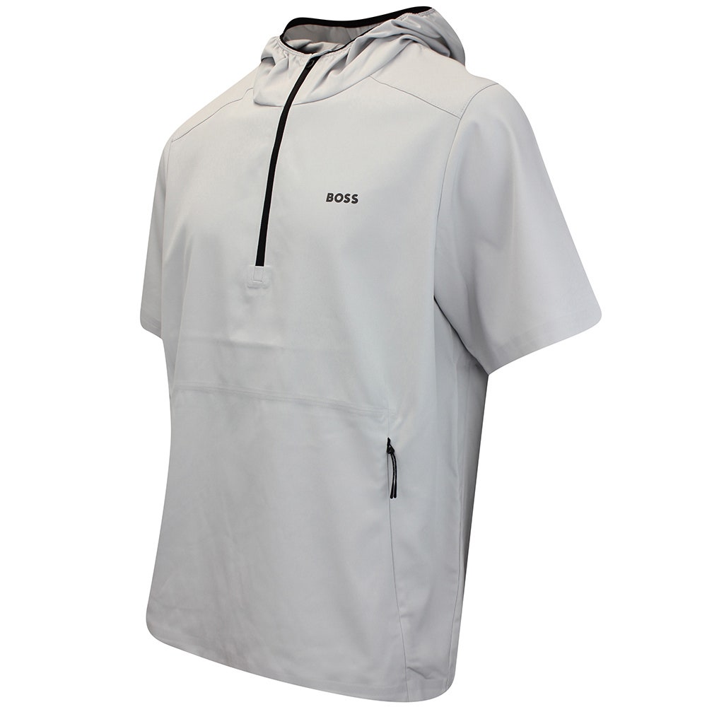 BOSS Golf Jacket - L_CruiseLite SS Hoodie - Micro Chip FA25