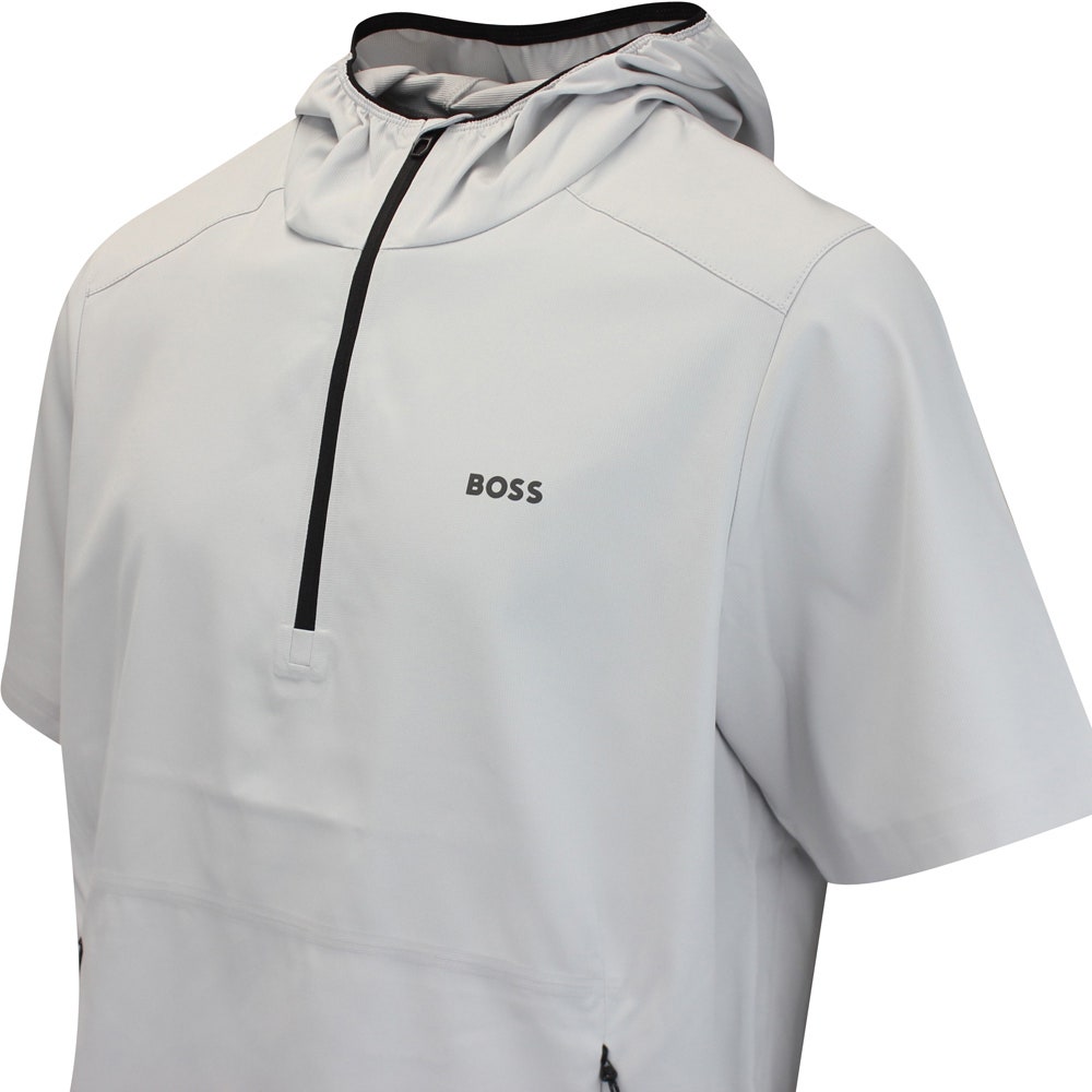 BOSS Golf Jacket - L_CruiseLite SS Hoodie - Micro Chip FA25