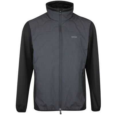 BOSS Golf Jacket - Padded Chip GOC - Black SP26
