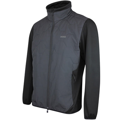 BOSS Golf Jacket - Padded Chip GOC - Black SP26