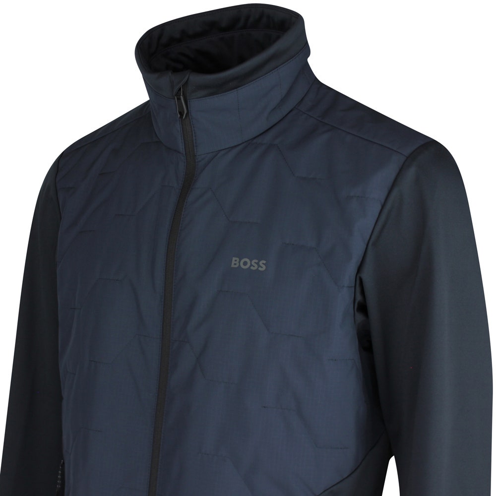 BOSS Golf Jacket - Padded Chip GOC - Dark Navy SP26