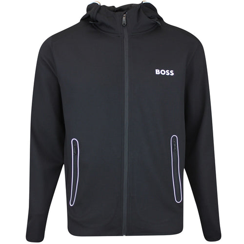 BOSS Golf Jacket - Sicon Pro TOC Hoodie - Black WI25