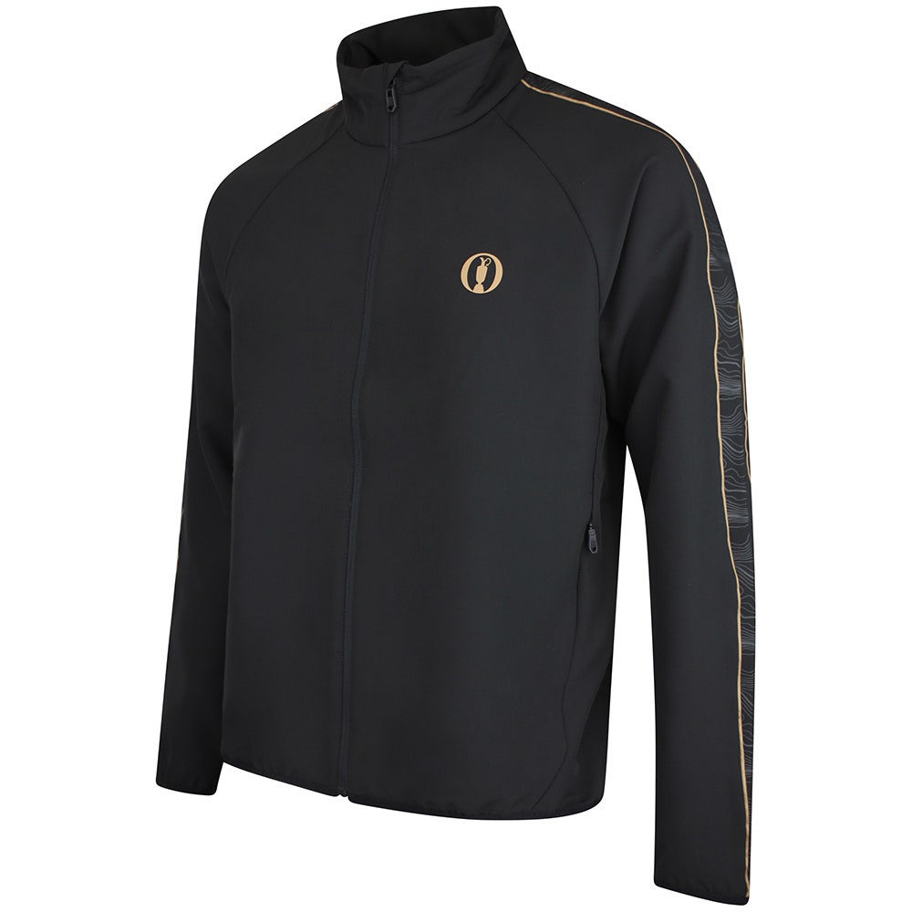 BOSS Golf Jacket - The Open '26 Commuter FZ - Black FA26