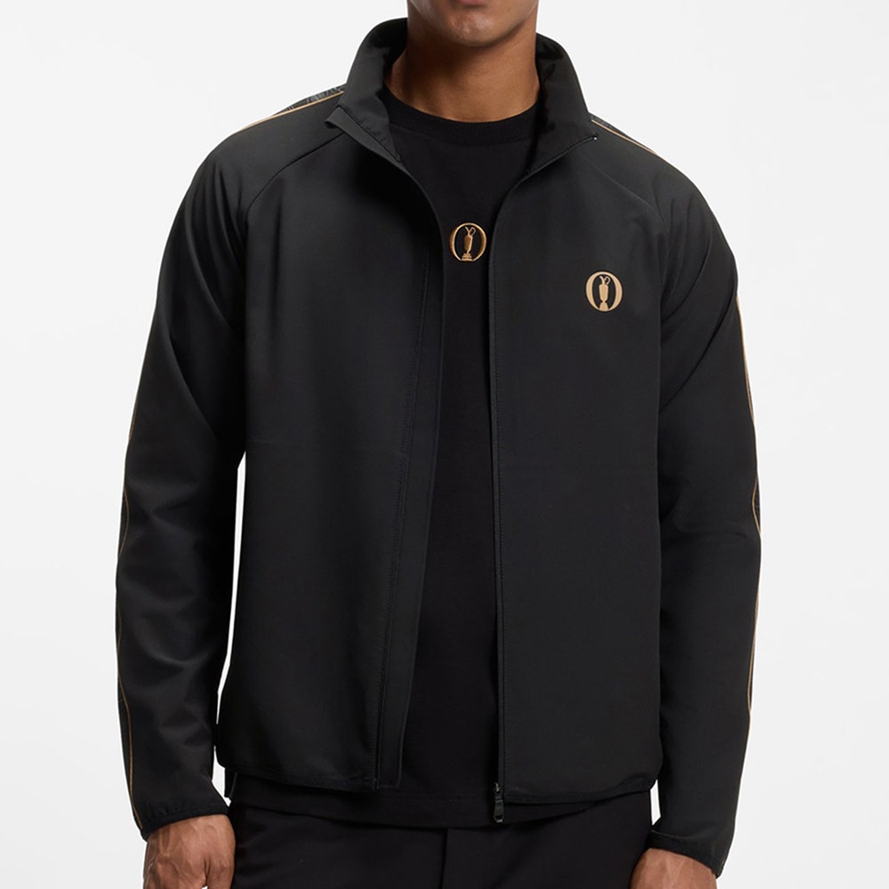BOSS Golf Jacket - The Open '26 Commuter FZ - Black FA26