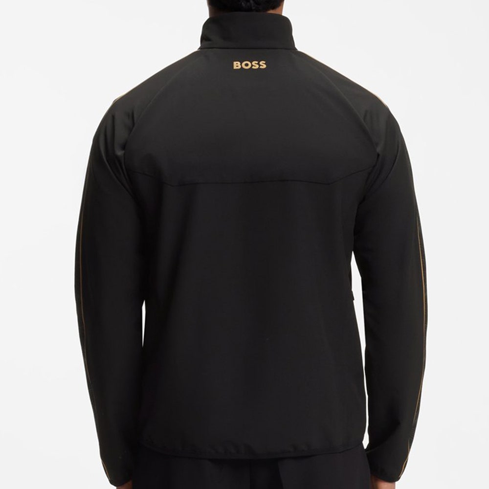 BOSS Golf Jacket - The Open '26 Commuter FZ - Black FA26