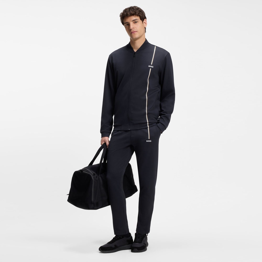 BOSS Golf Jacket - TOC Game Track Jacket FZ - Dark Navy FA26