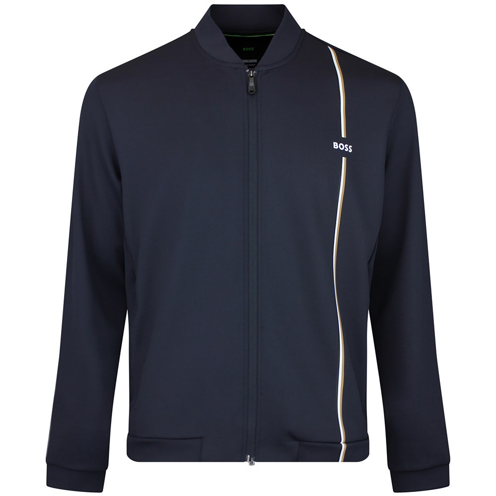 BOSS Golf Jacket - TOC Game Track Jacket FZ - Dark Navy FA26