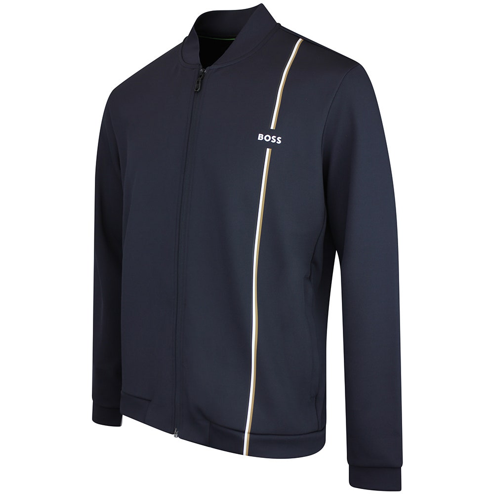 BOSS Golf Jacket - TOC Game Track Jacket FZ - Dark Navy FA26