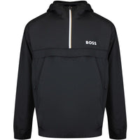 BOSS Golf Jacket - TOC Serve QZ Hoodie - Black SU26