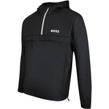 BOSS Golf Jacket - TOC Serve QZ Hoodie - Black SU26