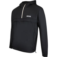 BOSS Golf Jacket - TOC Serve QZ Hoodie - Black SU26