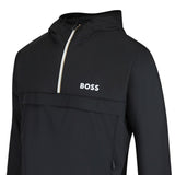 BOSS Golf Jacket - TOC Serve QZ Hoodie - Black SU26