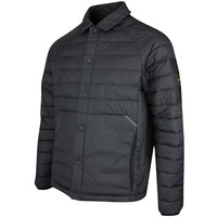BOSS Golf Jacket - Urbanex Buttoned Shacket - Black SP26