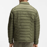 BOSS Golf Jacket - Urbanex Buttoned Shacket - Olive Green SP26