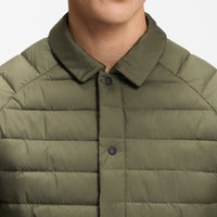 BOSS Golf Jacket - Urbanex Buttoned Shacket - Olive Green SP26