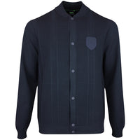 BOSS Golf Jumper - BC Lux FZ - Dark Navy SP26