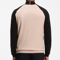 BOSS Golf Jumper - GOC Swing QZ - Pastel Orange FA26