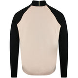 BOSS Golf Jumper - GOC Swing QZ - Pastel Orange FA26