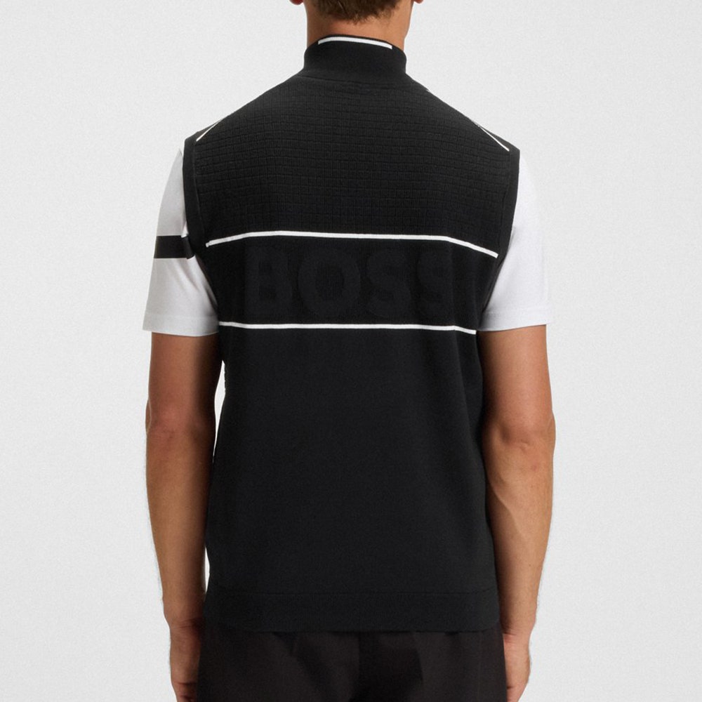 BOSS Golf Jumper - K_Birdie Pro Vest - Black WI25