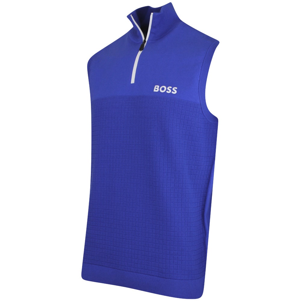 BOSS Golf Jumper - K_Birdie Pro Vest - Dazzling Blue WI25