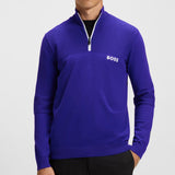 BOSS Golf Jumper - K_Hydro Pro QZ - Dazzling Blue WI25