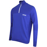 BOSS Golf Jumper - K_Hydro Pro QZ - Dazzling Blue WI25