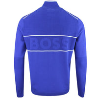 BOSS Golf Jumper - K_Hydro Pro QZ - Dazzling Blue WI25