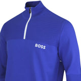 BOSS Golf Jumper - K_Hydro Pro QZ - Dazzling Blue WI25