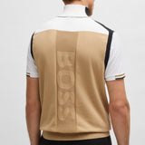 BOSS Golf Jumper - K_Pro Golf Vest - Black SU25