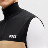 BOSS Golf Jumper - K_Pro Golf Vest - Black SU25