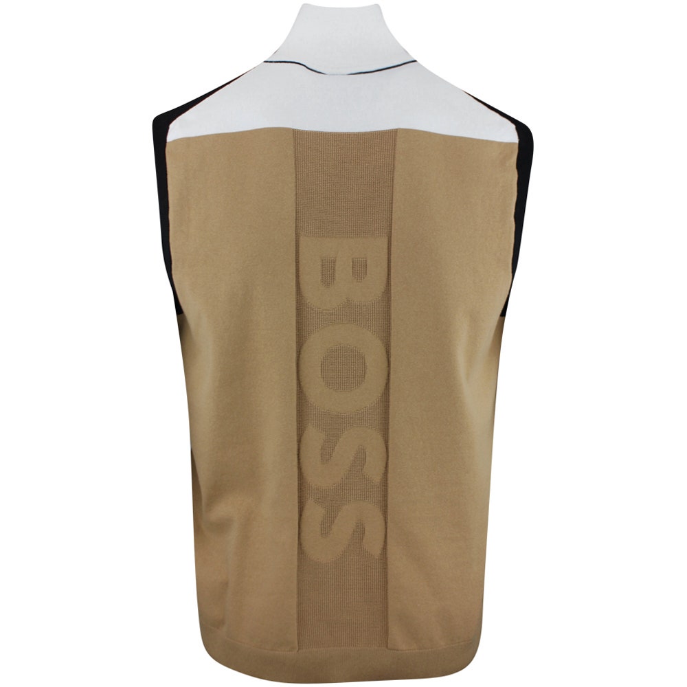 BOSS Golf Jumper - K_Pro Golf Vest - Black SU25