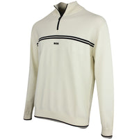 BOSS Golf Jumper - K_Zone QZ - Almond Milk WI25
