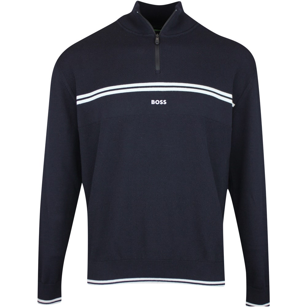 BOSS Golf Jumper - K_Zone QZ - Dark Navy WI25