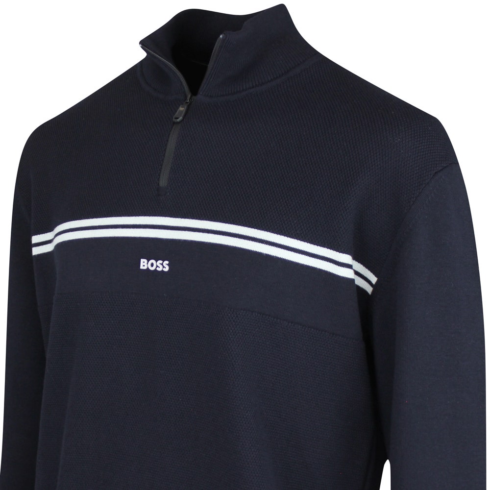 BOSS Golf Jumper - K_Zone QZ - Dark Navy WI25