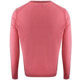 BOSS Golf Jumper - Knitted Ever-X Crew Neck - Coral WI26