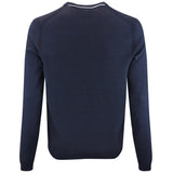 BOSS Golf Jumper - Knitted Ever-X Crew Neck - Dark Navy WI26